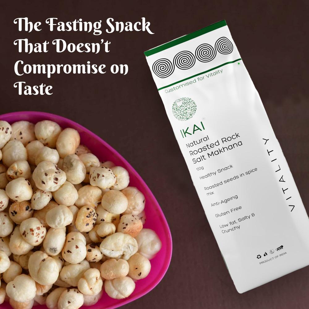 IKAI Natural Sendha Namak Makhana