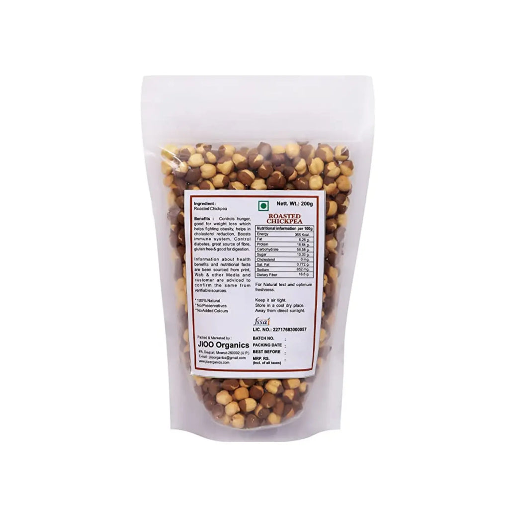 Jioo Organics Roasted Chick Pea - 200 gms