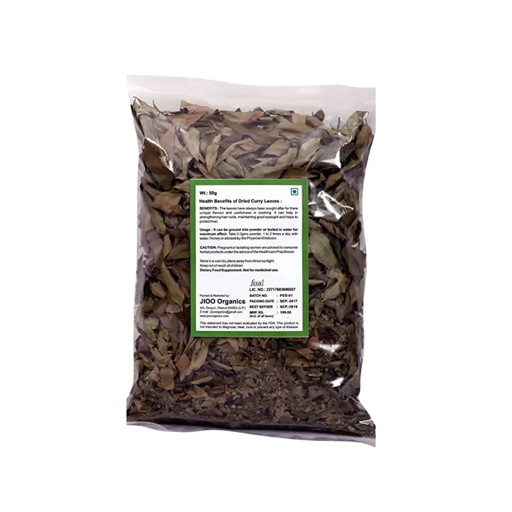 Jioo Organics Dried Curry Leaves - 50 gms