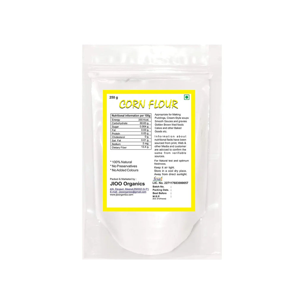 Jioo Organics Corn Flour - 250 gms