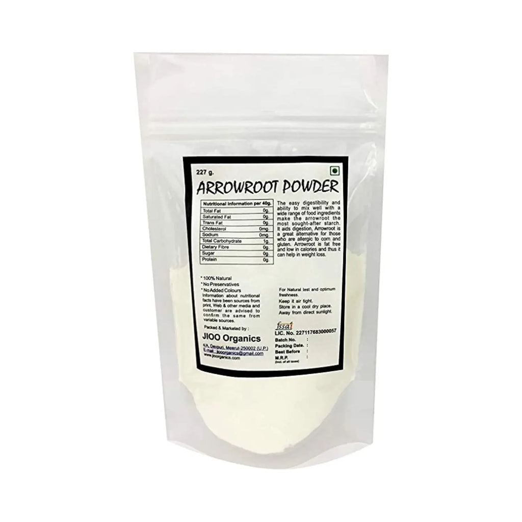 Jioo Organics Arrowroot (Ararot) Powder - 250 gms