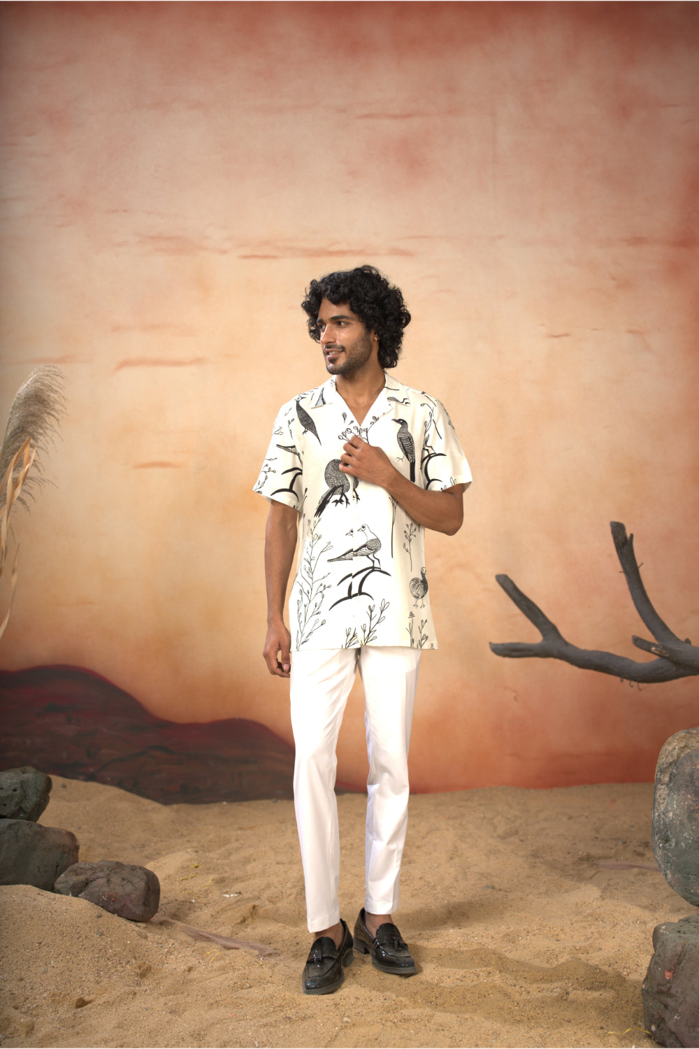 Feathered Nature’S Elegance Shirt by Hilo Design