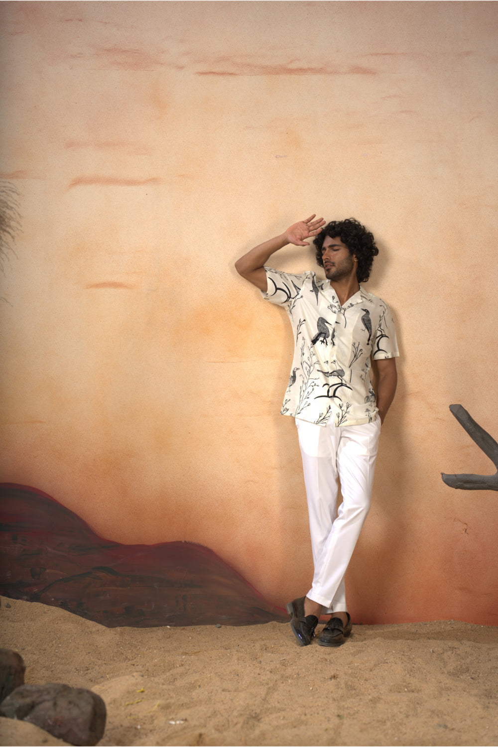 Feathered Nature’S Elegance Shirt by Hilo Design