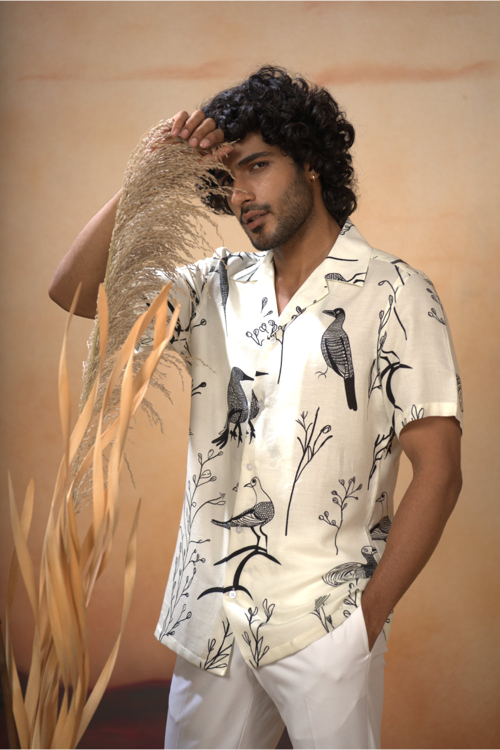 Feathered Nature’S Elegance Shirt by Hilo Design