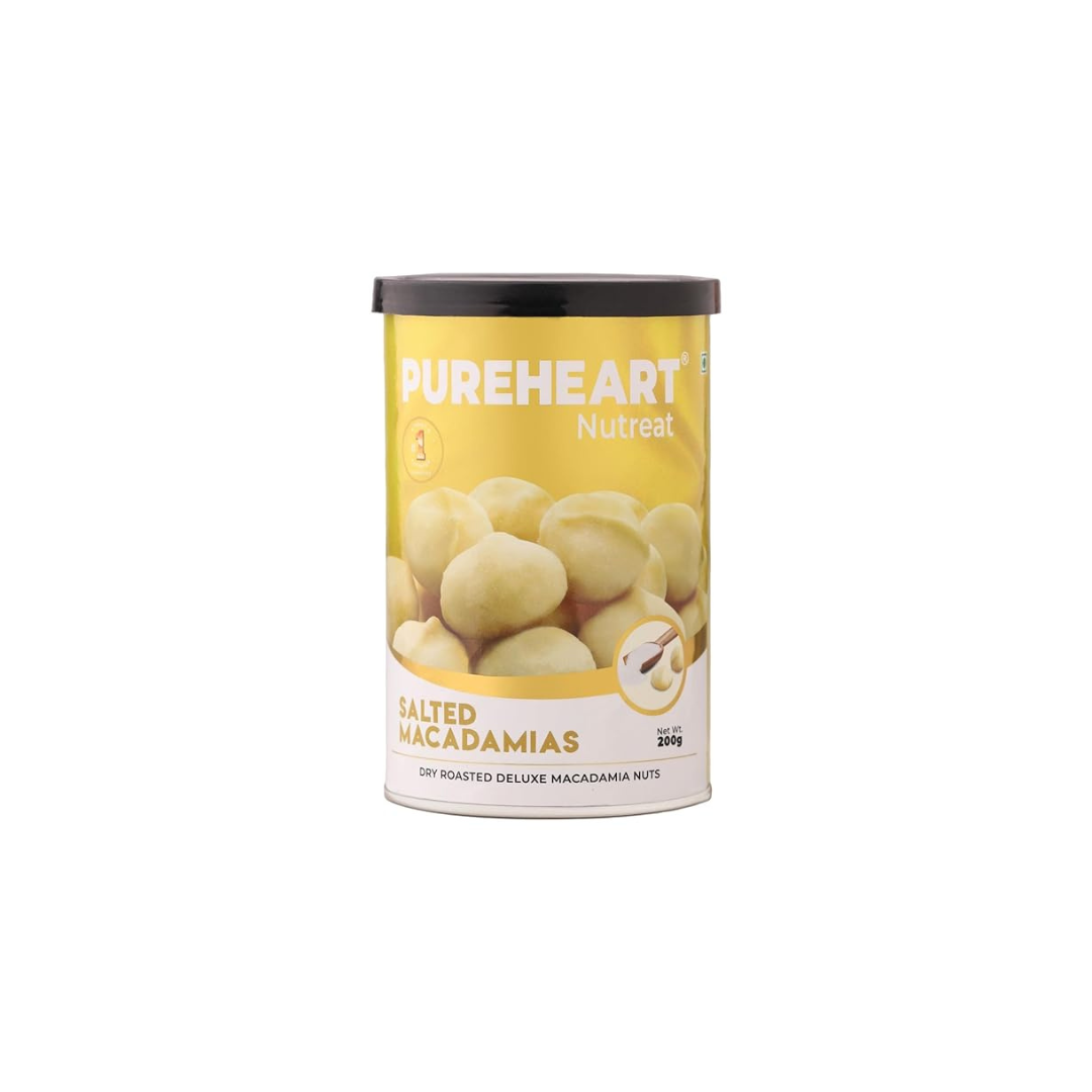 Pureheart Salted Macadamia - 200 gms