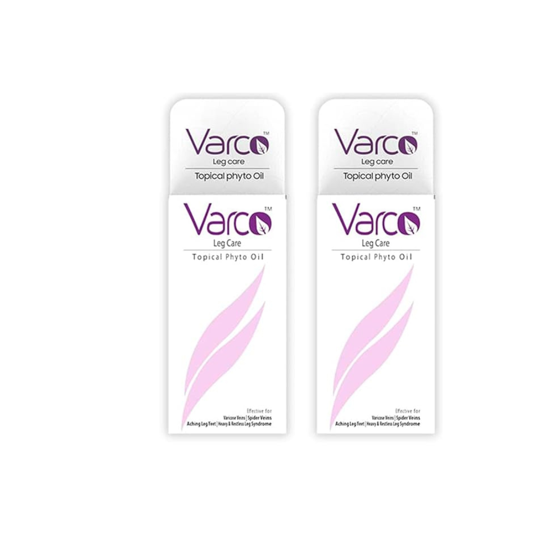 Varco Leg Care Topical Phyto Oil - 60 ml (pack of 2)