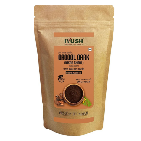 Iyush Herbal Ayurvedic Babool Powder Kikar Chhal Powder