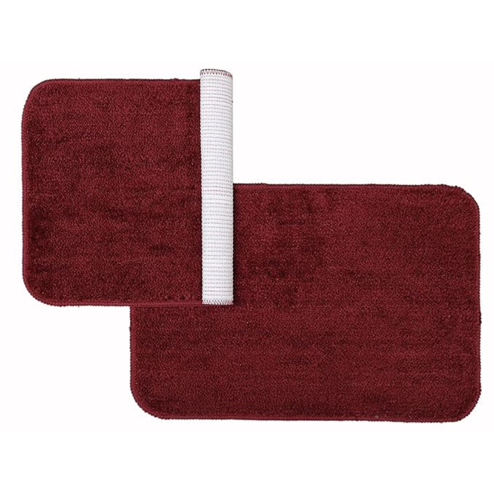 The Home Talk Microfiber Bath Mats Ultra Soft Water Absorbent Carpets