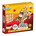 Genius Box Play some learning Slingshot Catapult DIY Science Kit for 8 Years and Up, STEM Toy, Learning Kit, Educational and Construction Based Activity Toy