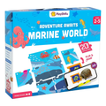 Playshifu 20 Underwater Animals Flashcards for Kids Boost Problem Solving Skills with 4D Educational Ar-Powered Stem Fun Learning, Interactive Game