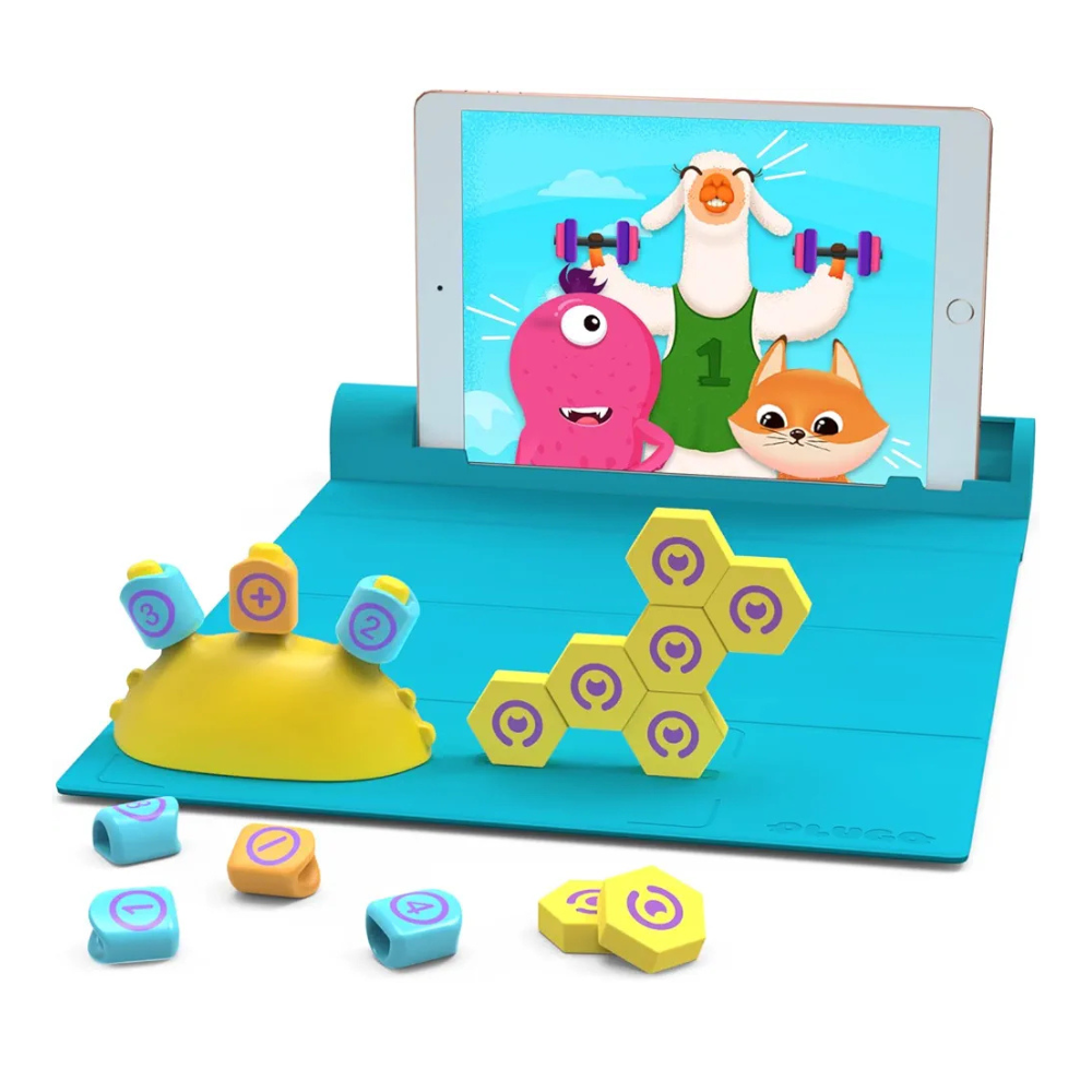 Playshifu Stem Wiz Pack AR-Powered Toy with Count and Link Kit for Kids Math Puzzles Challenges Fun Learning, Interactive Game