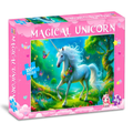 Hello Friend Unicorn Jigsaw Puzzles for Kids and Children – Realistic Illustration Challenging Brain Booster Gifts, Fun and Creative Game