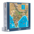 Nesta Toys Floor Puzzle & Game India Map, Jigsaw & Toddler Puzzles, Educational Toy, Gifts for Boys & Girls Ages 3, 4, 5, 6, 7 | Geography for Kids