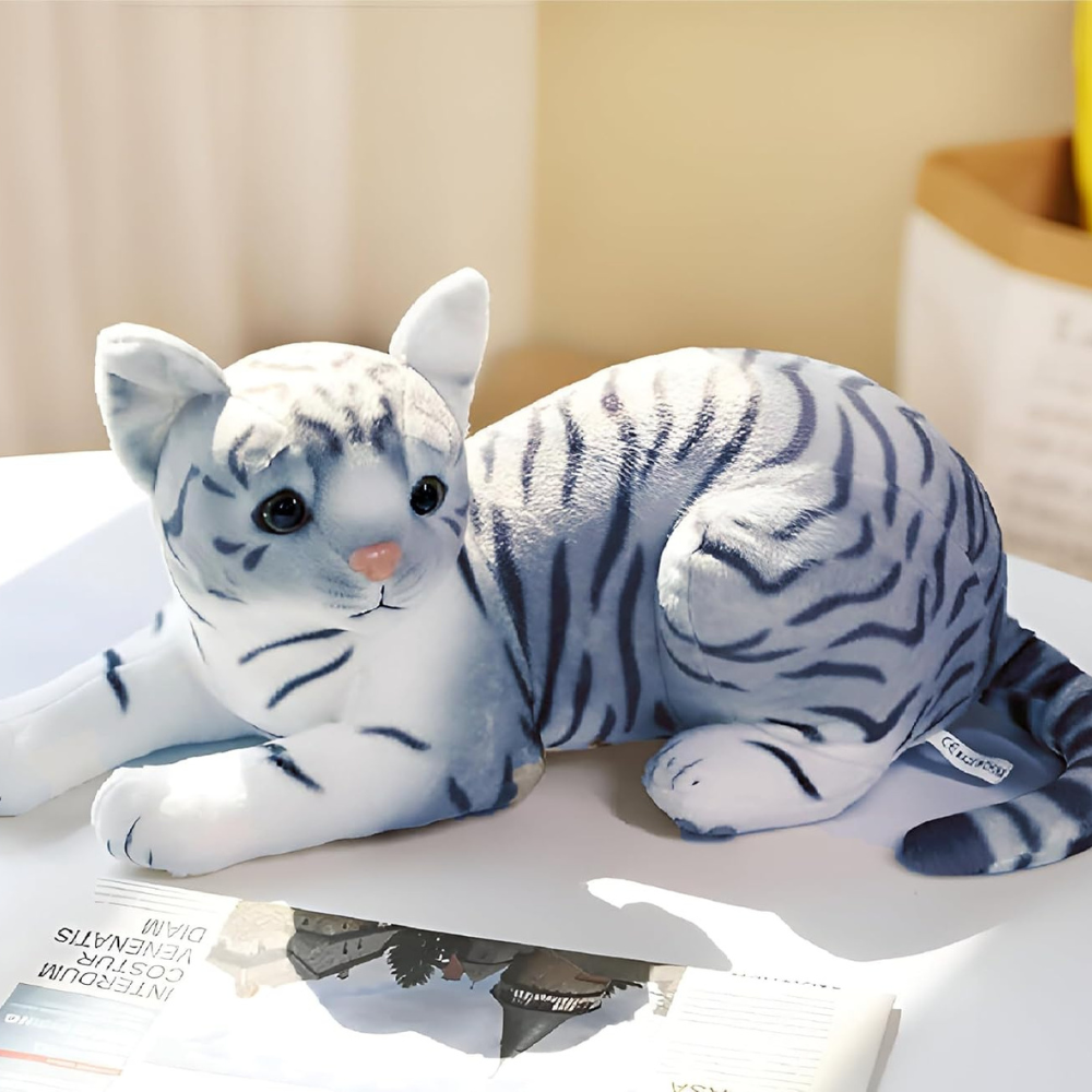 Tickles Cute Cat Soft Stuffed Plush Animal Toy for Kids 21 Cm