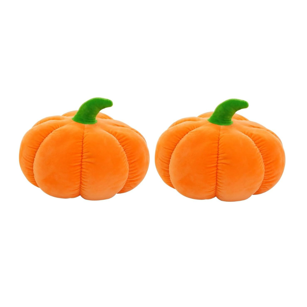 Tickles Halloween Pumpkin Soft Stuffed Plush Toy for Kids 12 cm Color Orange