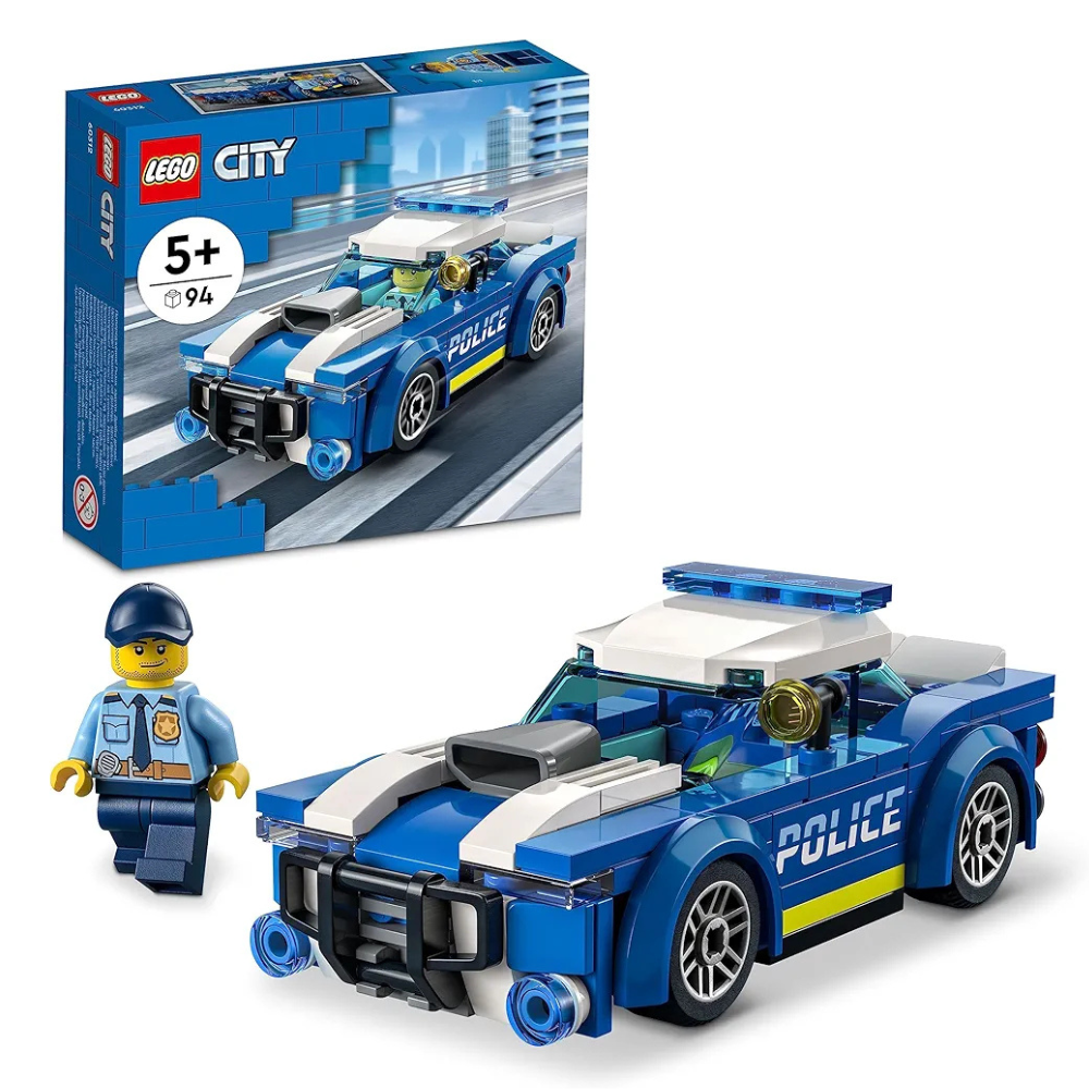 Lego City Police Car 60312 Building Kit Multicolor