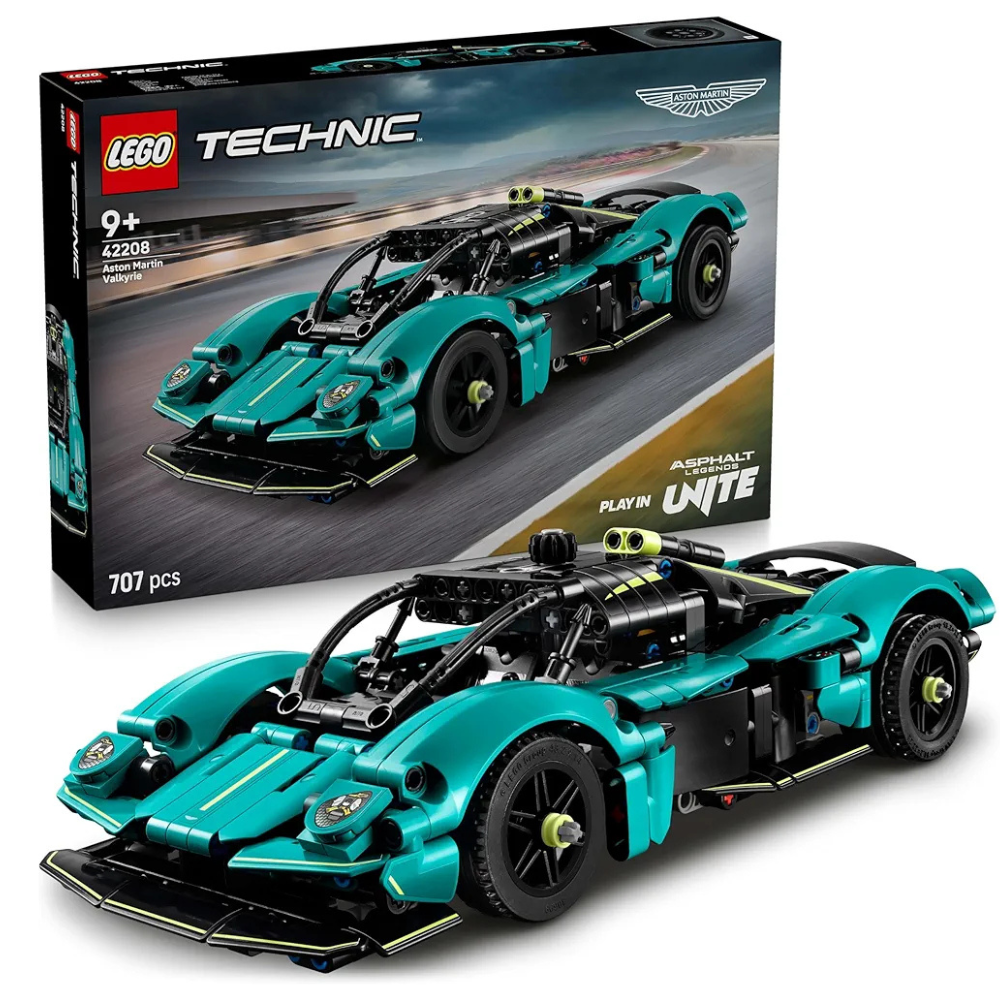 Lego Technic Aston Martin Valkyrie Buildable Car Model Kit 42208 Building Blocks Toys for 9+ Gift for Boys and Girls