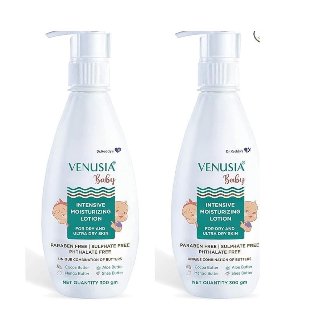 Dr. Reddy's Venusia Baby Intensive Moisturizing Lotion - 300 gms (Pack of 2)
