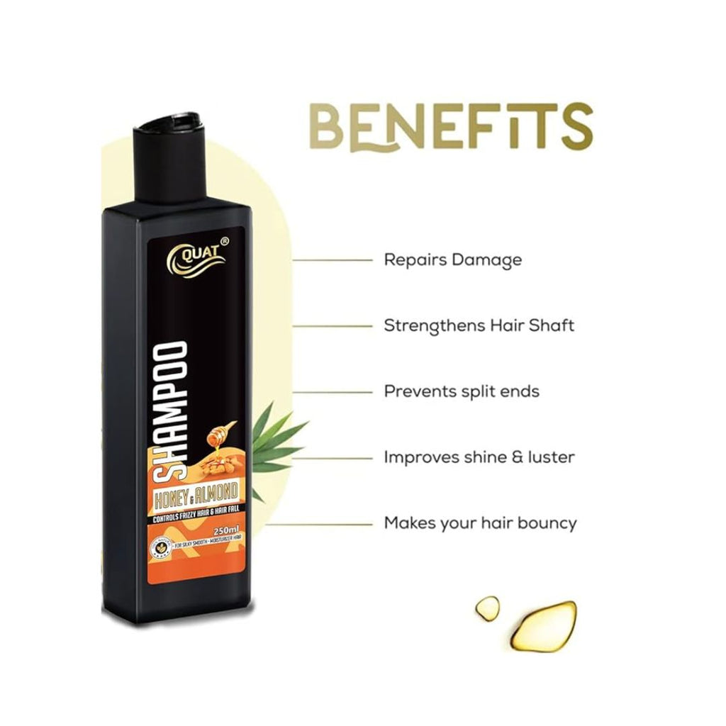 Quat Honey & Almond Hair Shampoo - 250 ml