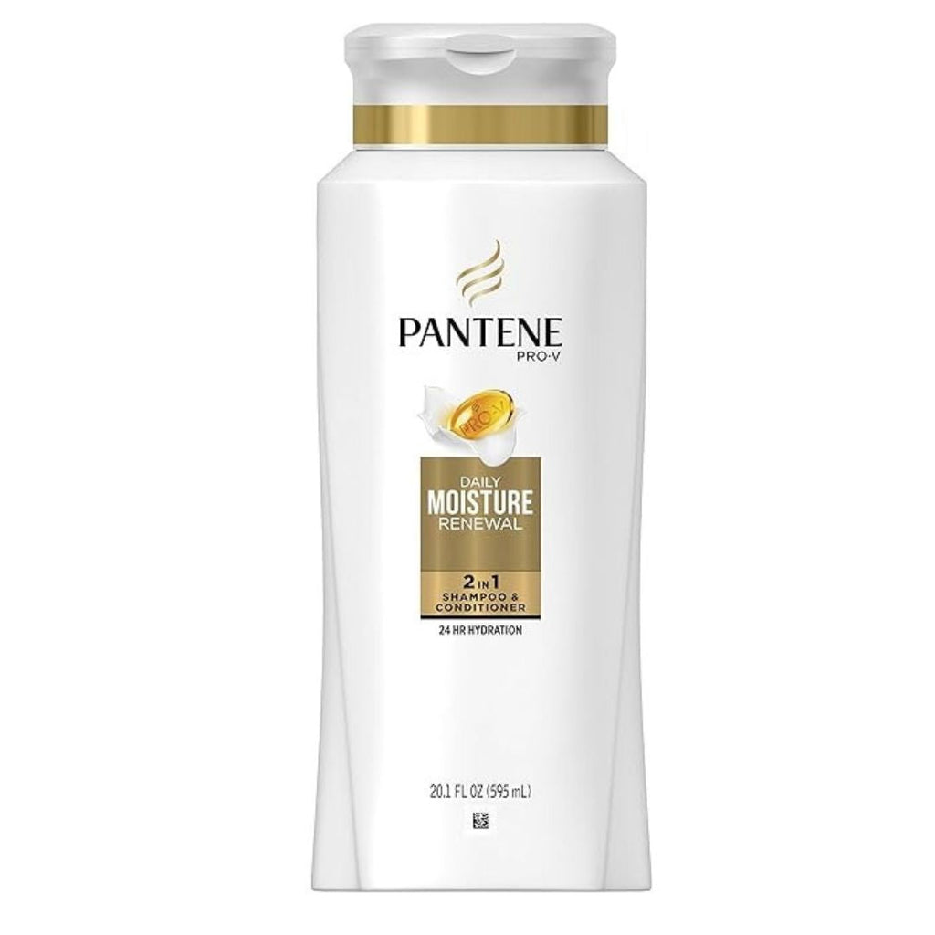 Pantene Pro-v Daily Moisture Renewal 2 In 1 Shampoo & Conditioner - 595 ml