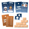 PW Montessori Toy Family Tree Game Kit for Kids Ages 4, 5, 6, 7, 8, 9, 10 Years with Clue Cards