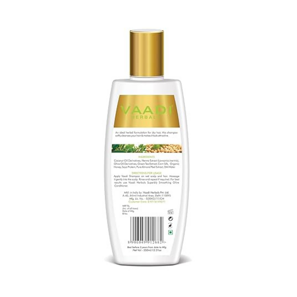 Vaadi Herbals Superbly Smoothing Heena Shampoo - 350 gms