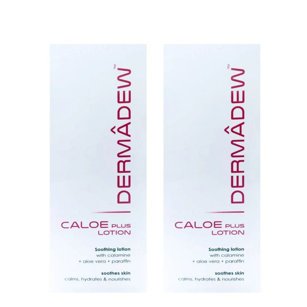 Derma dew Caloe Plus Lotion  - 100 Ml (Pack of 2)