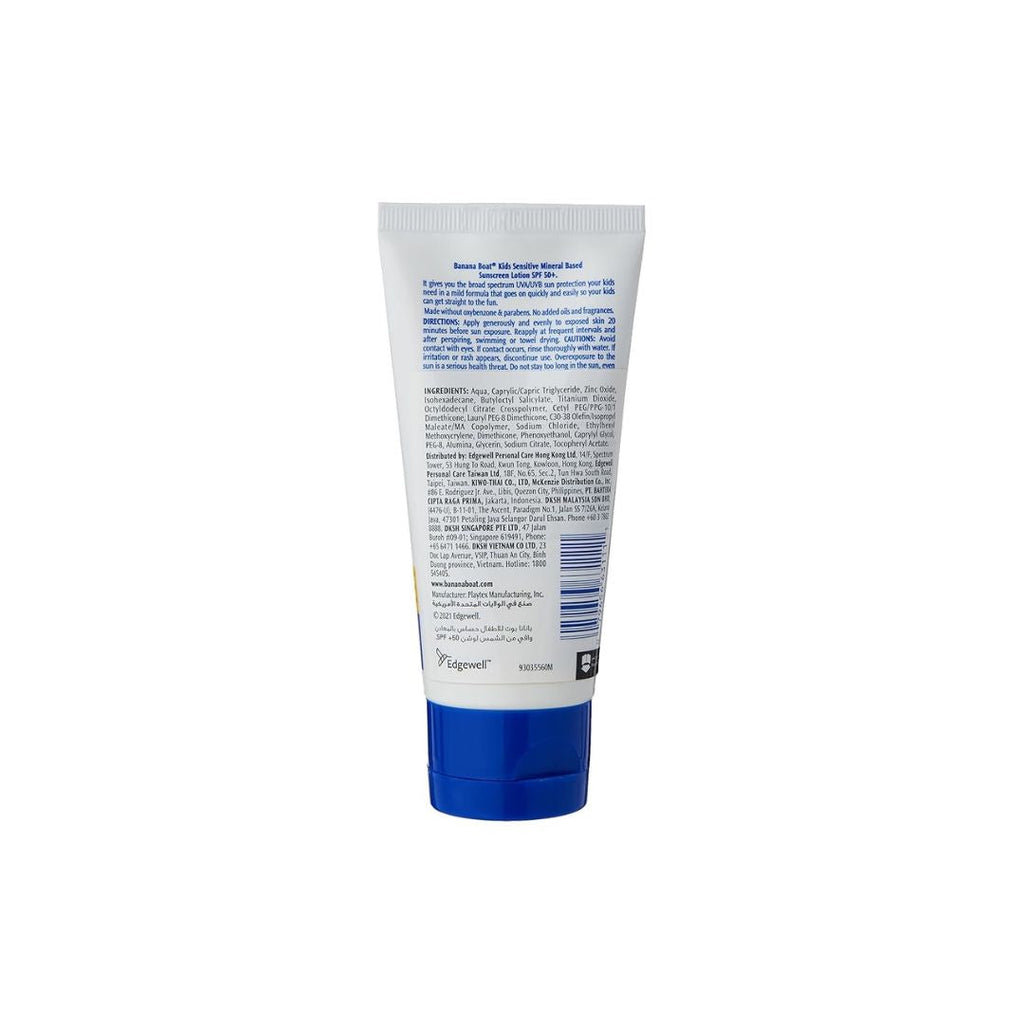 Banana Boat Sunscreen Lotion Combination Skin Uva & Uvb Mineral SPF 50+ PA++++ - 90 ml