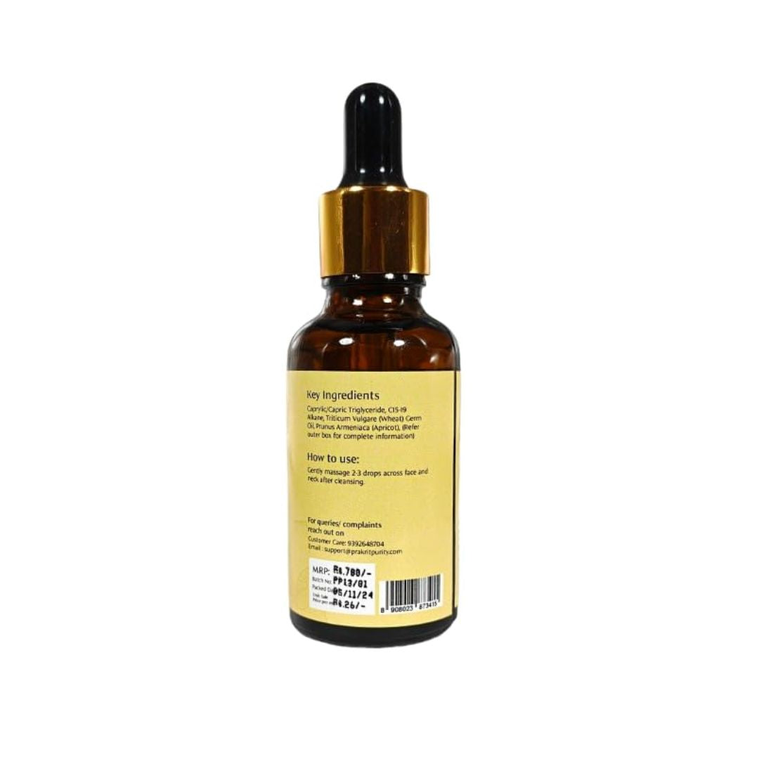 PrakritPurity Nourishing Face Serum - 30 ml