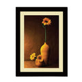 ArtX Paper Premium Sunflower With Vase Wall Art Painting Floral