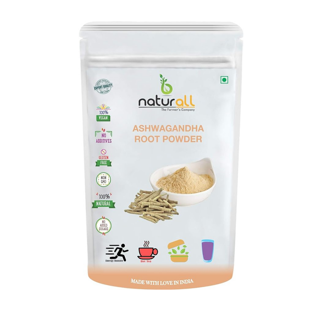 B Naturall Ashwagandha Root Powder - 500 gms