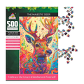 Playhills Spirit Animal The Majestic Deer 500 Piece Jigsaw Puzzle for Adults & Teens (Age 13+) Mindful, Relaxing Screen-Free Play