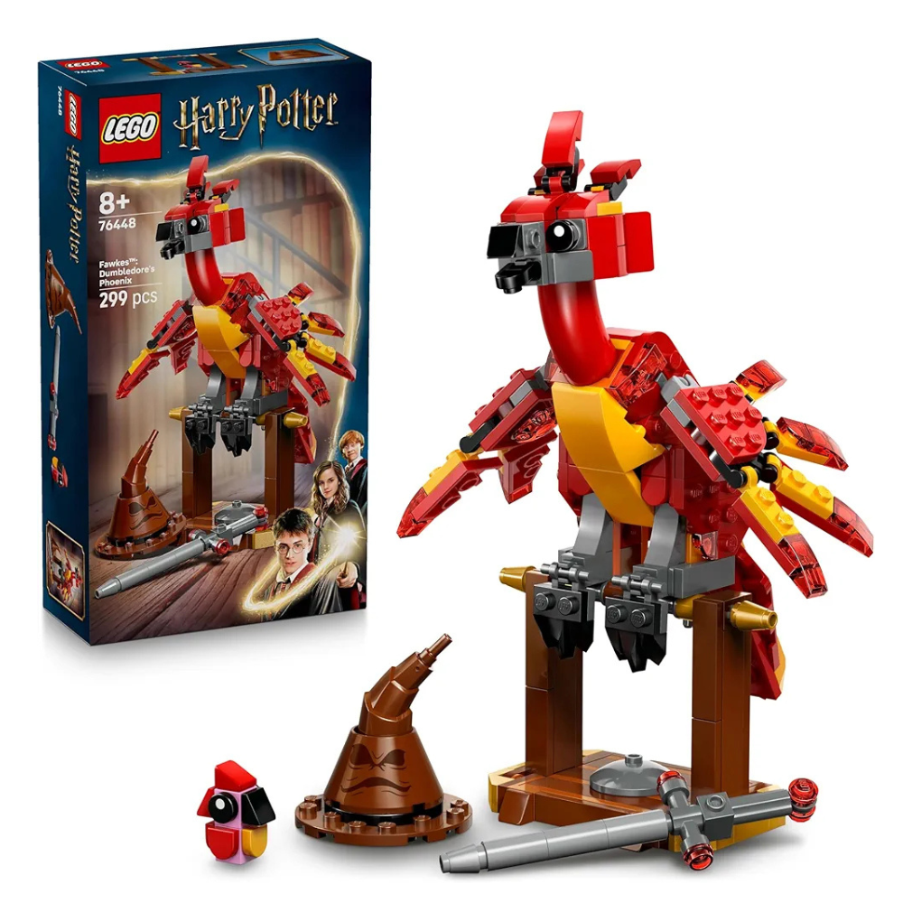Lego Harry Potter Fawkes: Dumbledore’s Phoenix Toy 76448 Building Blocks Toys for 8+ Gift for Boys and Girls