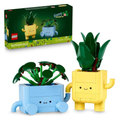 Lego Botanicals Happy Plants Shelf Decor 10349 Building Blocks Toys for 9+ Gift for Boys and Girls