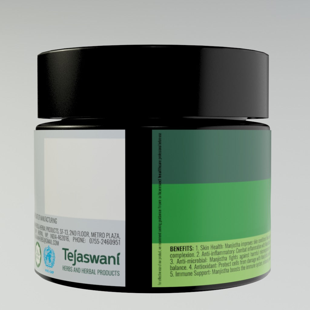 Tejaswani Herbs and Herbal Products Manjishta Powder