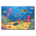 Playhills Wooden Puzzle Sea Animals Beautiful Ocean Life 60 Puzzle Pieces, Ideal Holiday/Birthday Gift for Kids 3,4,5,6,7 Years