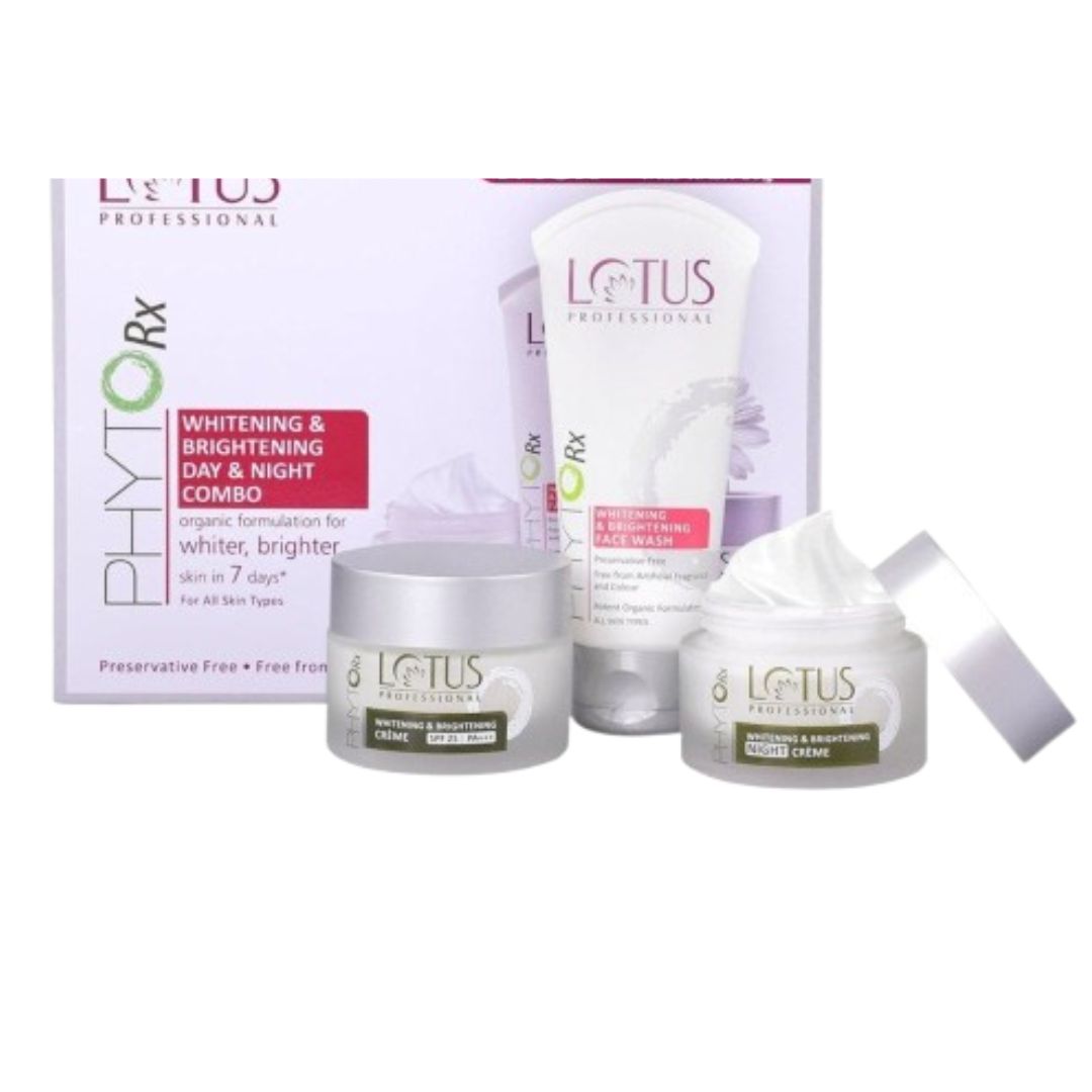 Lotus Professional Whitening & Brightening AM/PM Combo