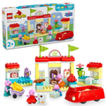 Lego Duplo Peppa Pig Supermarket Toy 10434 Building Blocks Toys for 2+ Gift for Kids, 70 Pcs