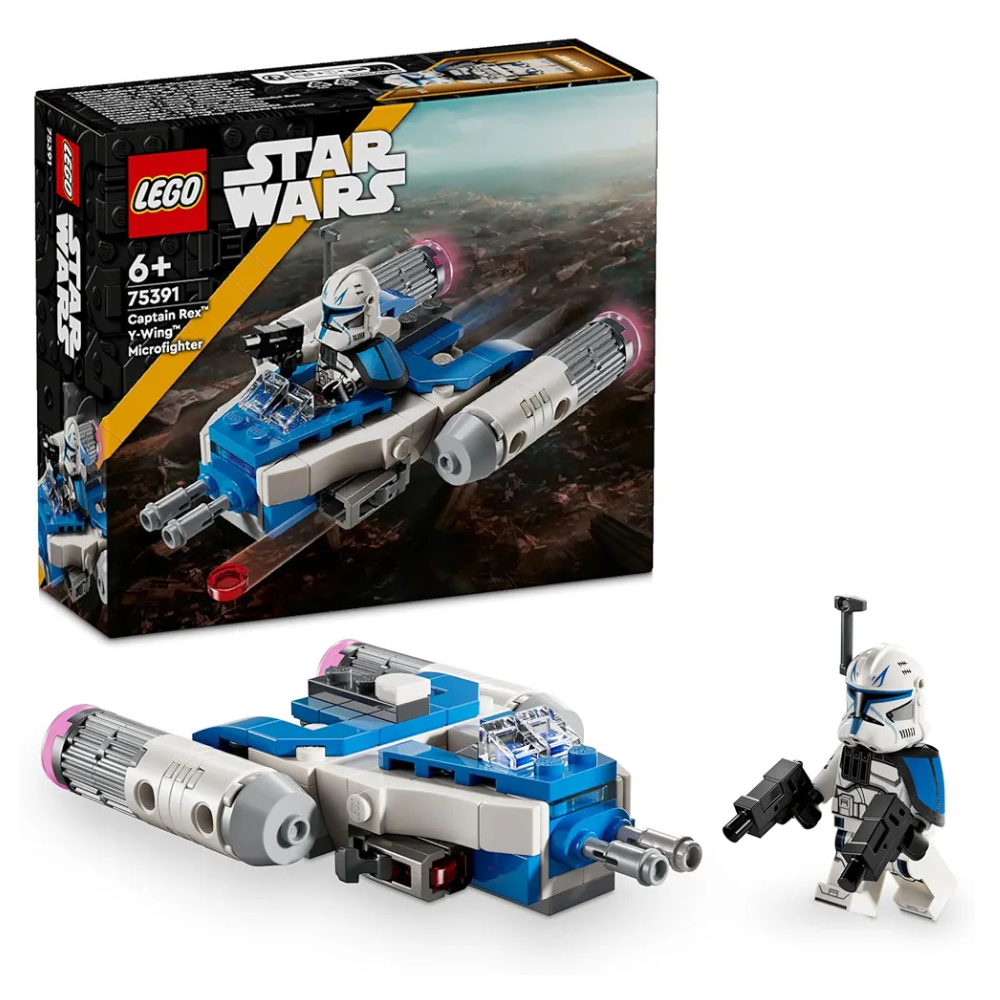 Lego Star Wars Captain Rex Y-Wing Microfighter Set 75391 Building Blocks Toys for 6+ Gift for Boys and Girls