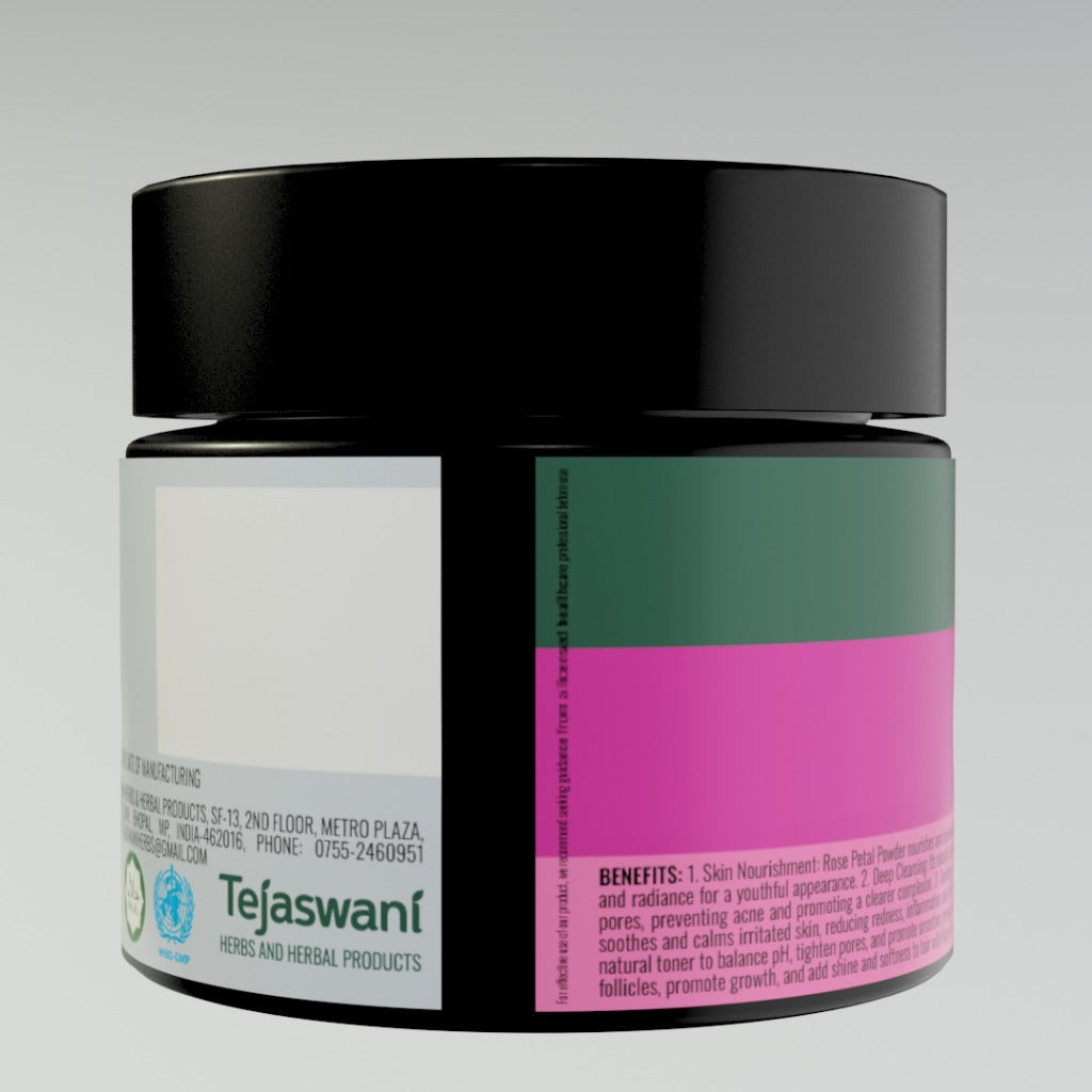 Tejaswani Herbs and Herbal Products Rose Petal Powder