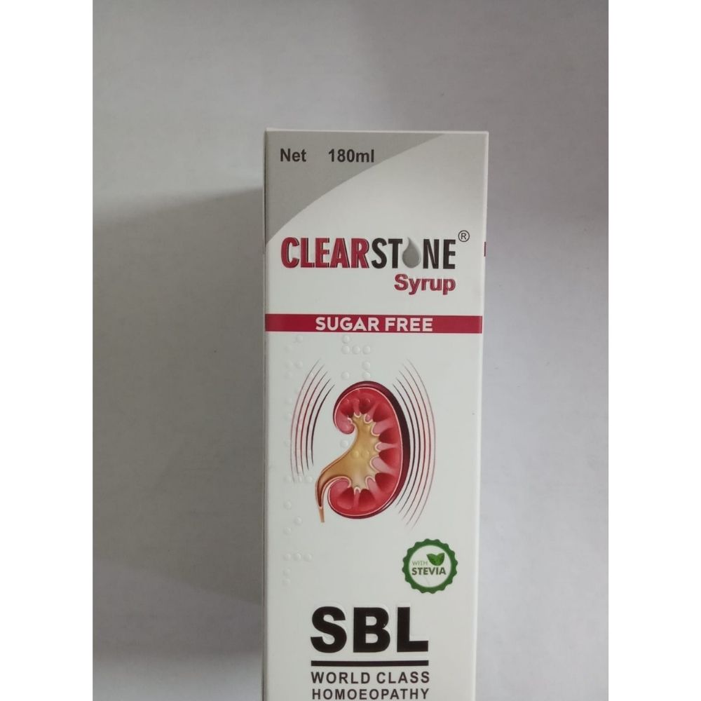 SBL Homeopathy Clearstone Syrup Sugar Free