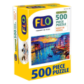 FLO Toys Night in Venice Jigsaw Puzzle for Adults & Kids 14+ 500 Piece Fun & Challenging Puzzle Game