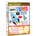 Hello Friend Simple Math Sum Jigsaw Puzzle Connecting 2-Piece  for Kids Children and Toddlers Early Learning Educational