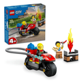 Lego City Fire Rescue Motorcycle Building Set 60410