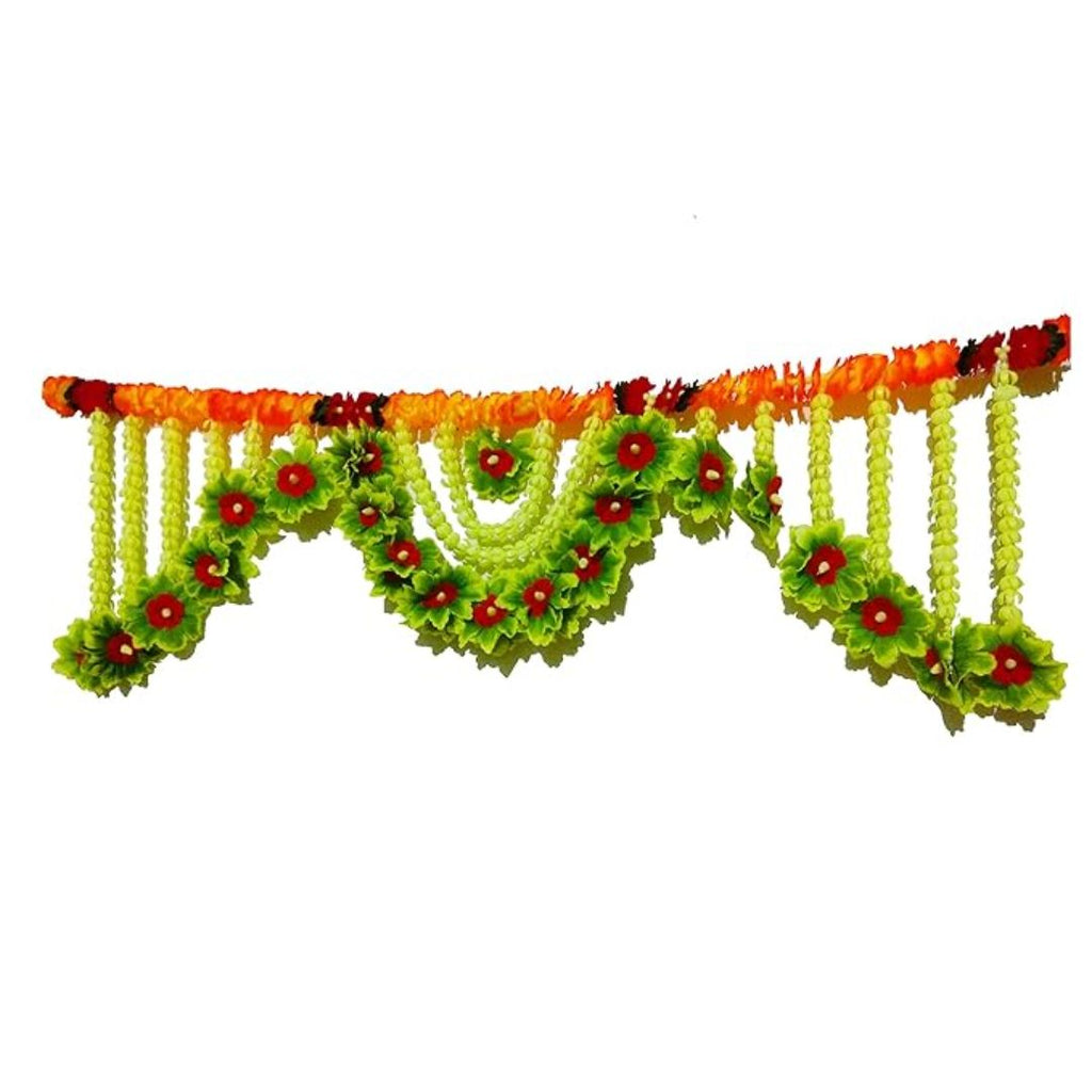 Choice Good Feel Good Artificial Flowertoran Bandarwal Traditional Handmade Multicolour