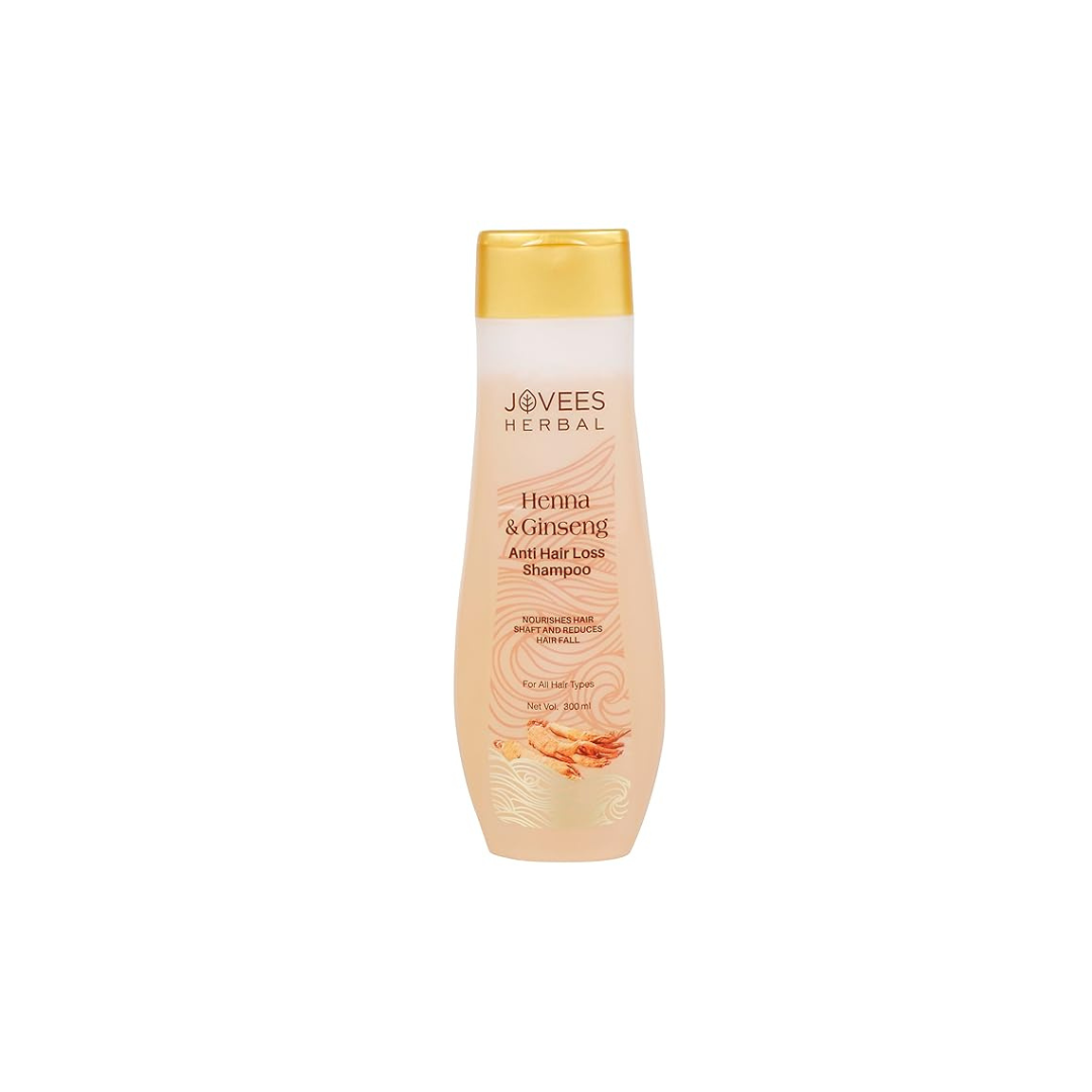 Jovees Herbal Henna & Ginseng Anti Hair Loss Shampoo - 300 ml