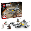Lego Star Wars Mando and Grogu’s N-1 Starfighter Building Toy 75410 Building Blocks Toys for 4+ Gift for Boys and Girls