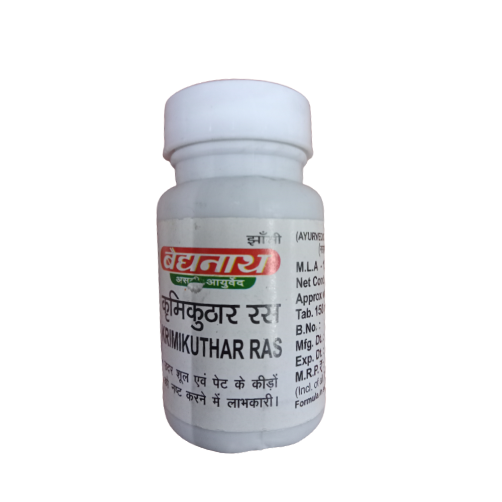 Baidyanath Krimikuthar Ras - 80 Tabs