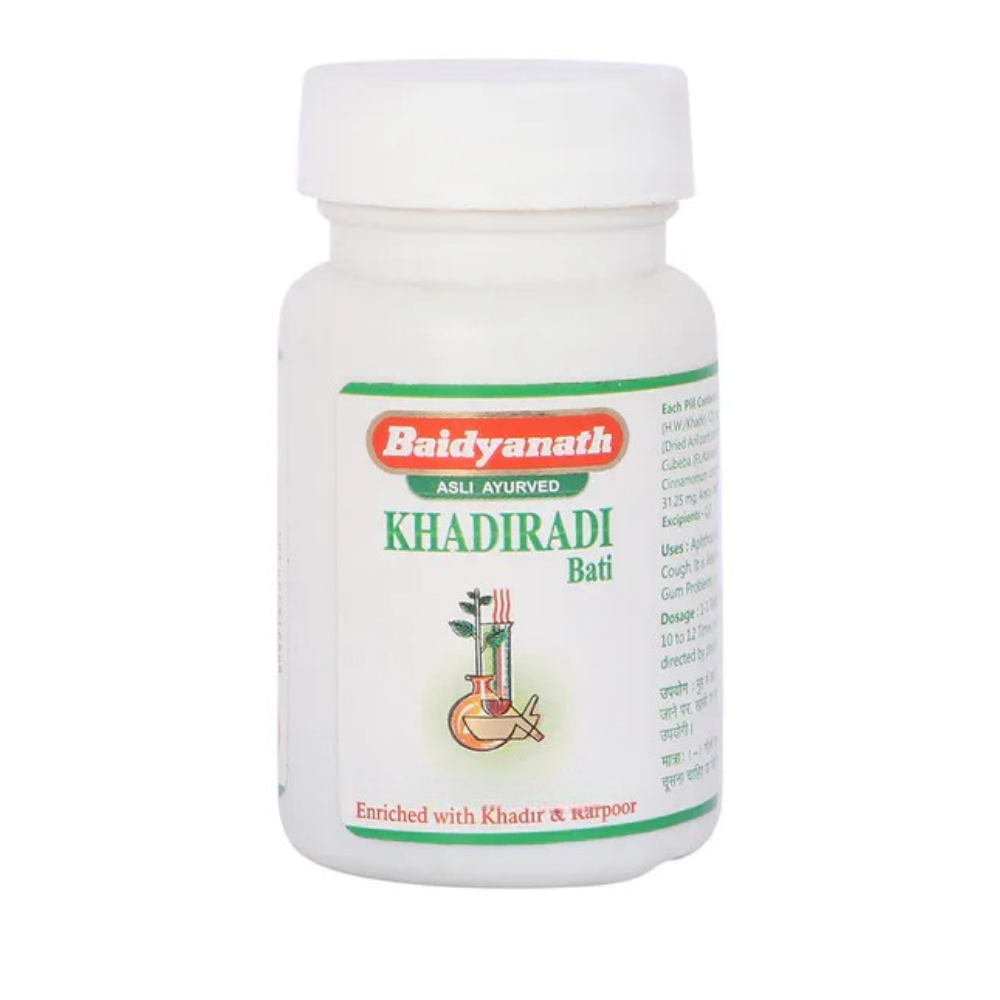 Baidyanath Jhansi Khadiradi Bati