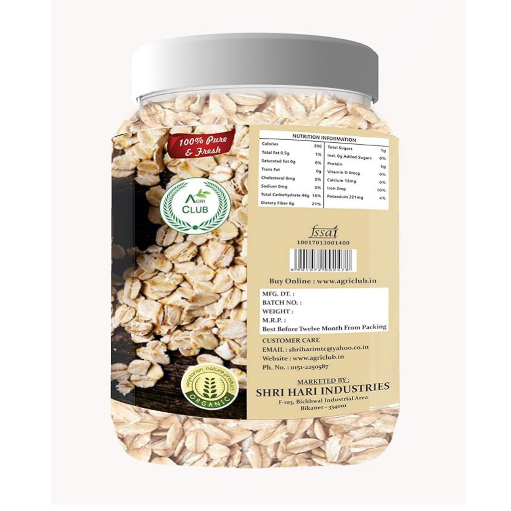 Agri Club Jumbo Oats - 500 gms